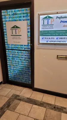 Tony's Tax Preparation