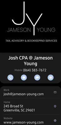 Jameson-Young Tax & Advisory Services